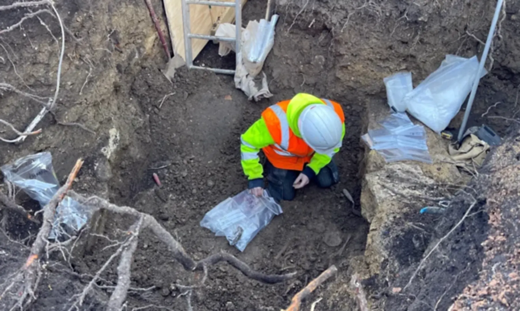 Several skeletons dating back more than 1,000 years discovered buried in UK hotel backyard