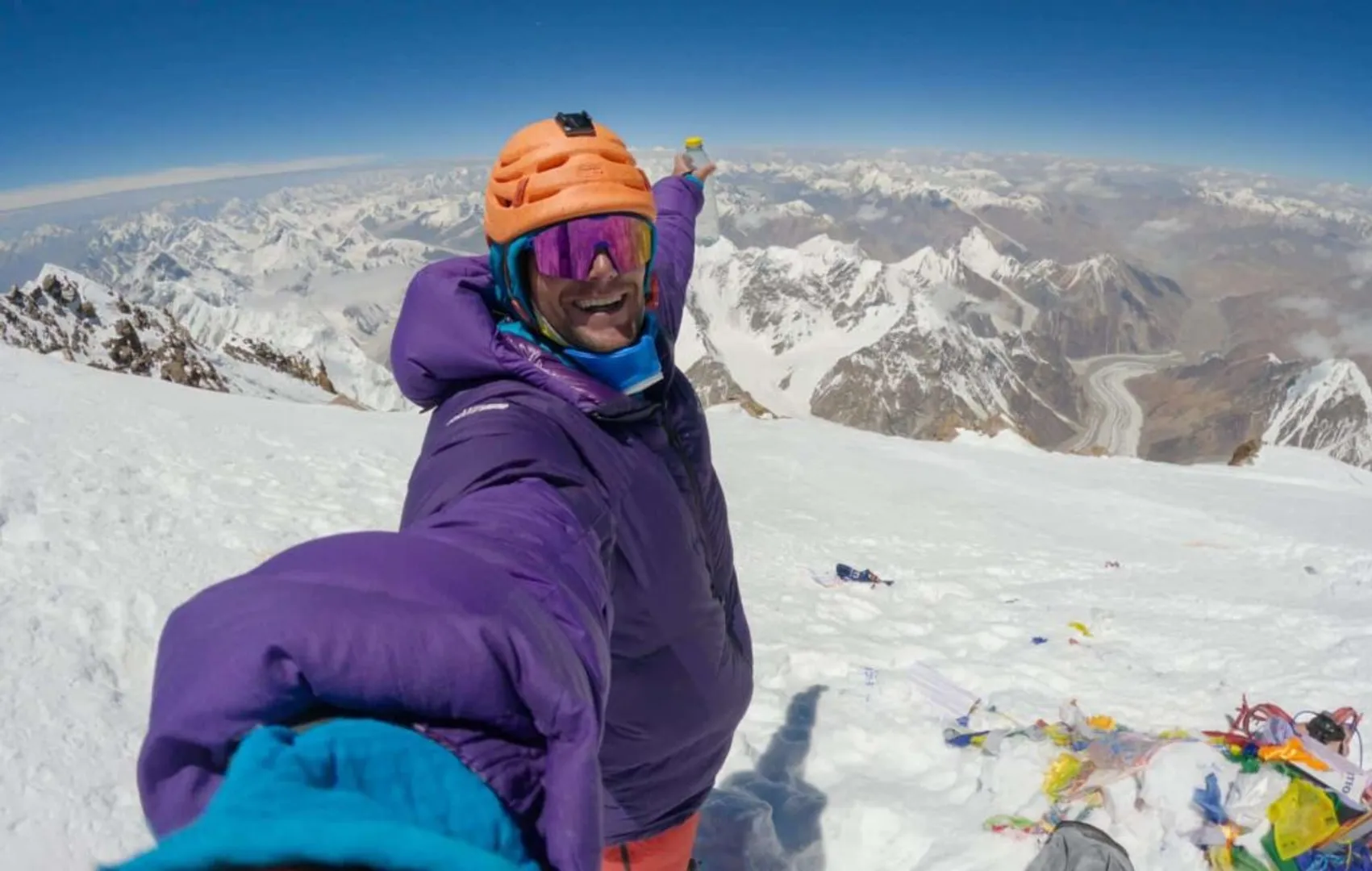 French climber Benjamin Vedrines conquers K2 with remarkable speed