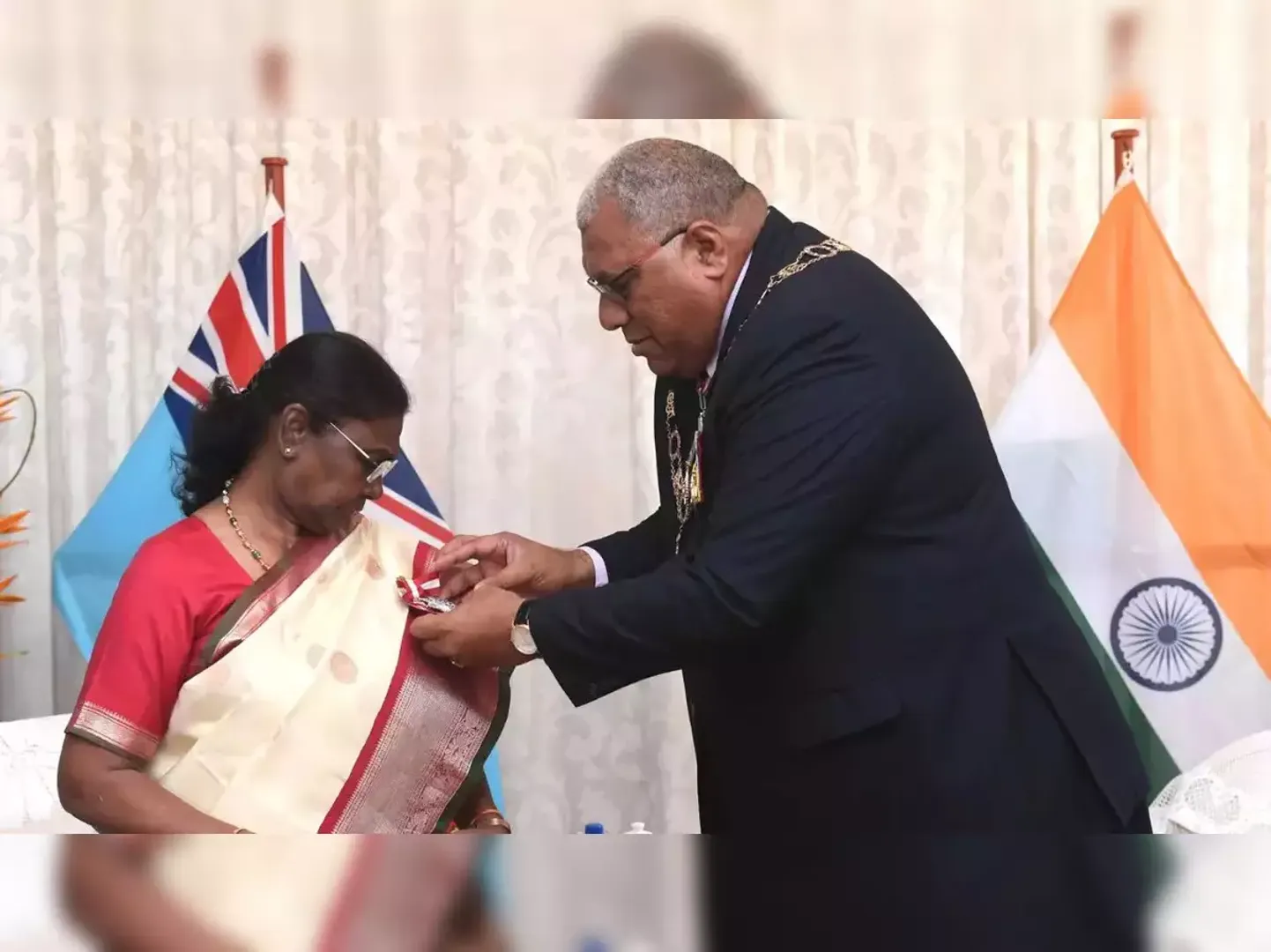 Fiji bestows President Droupadi Murmu with its highest civilian award