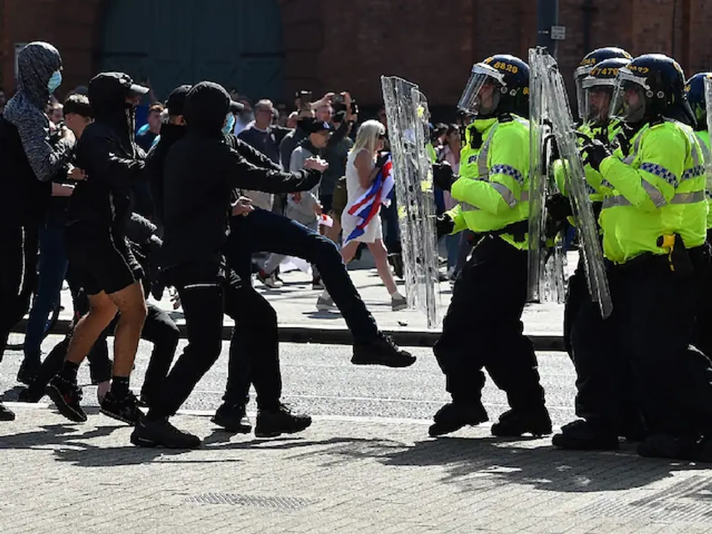 ‘False rumours' fuel worst riot in the UK in 13 years, over 100 arrested