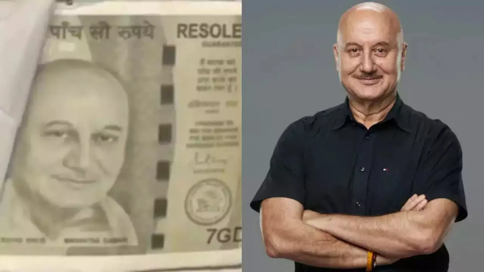 Fake ₹500 notes with Anupam Kher’s photo used in Ahmedabad scam, actor reacts