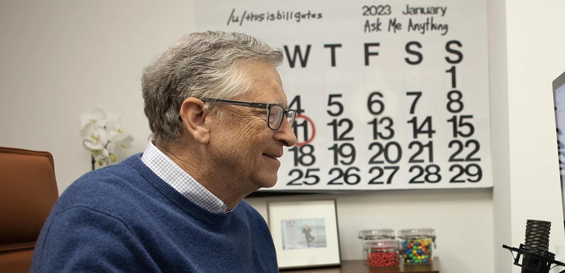 Bill Gates gives India an "A" for tackling malnutrition and warns of climate change risks