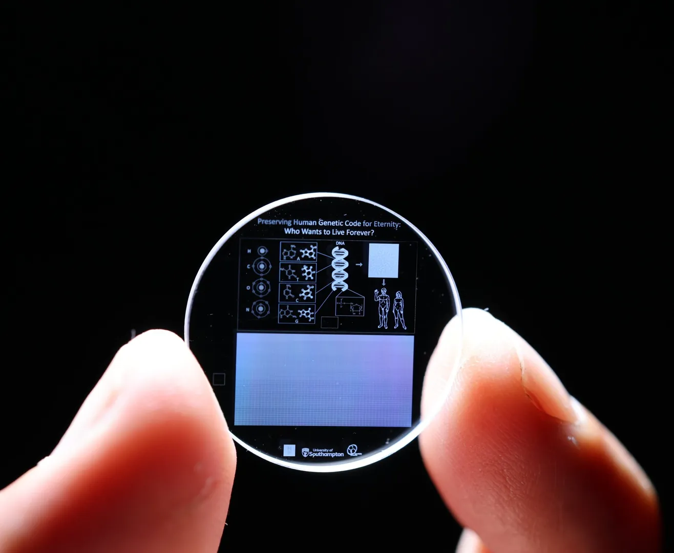 Scientist preserves human genome on 5D Memory Crystal to combat future extinction