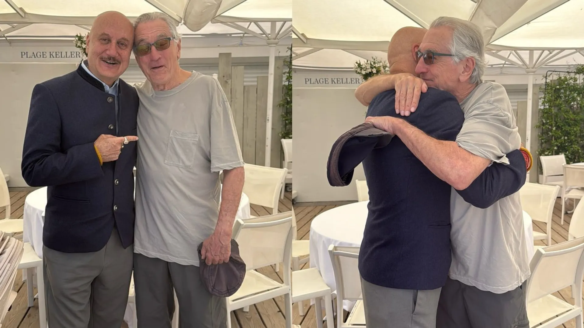 Anupam Kher and Robert De Niro Share Reunion