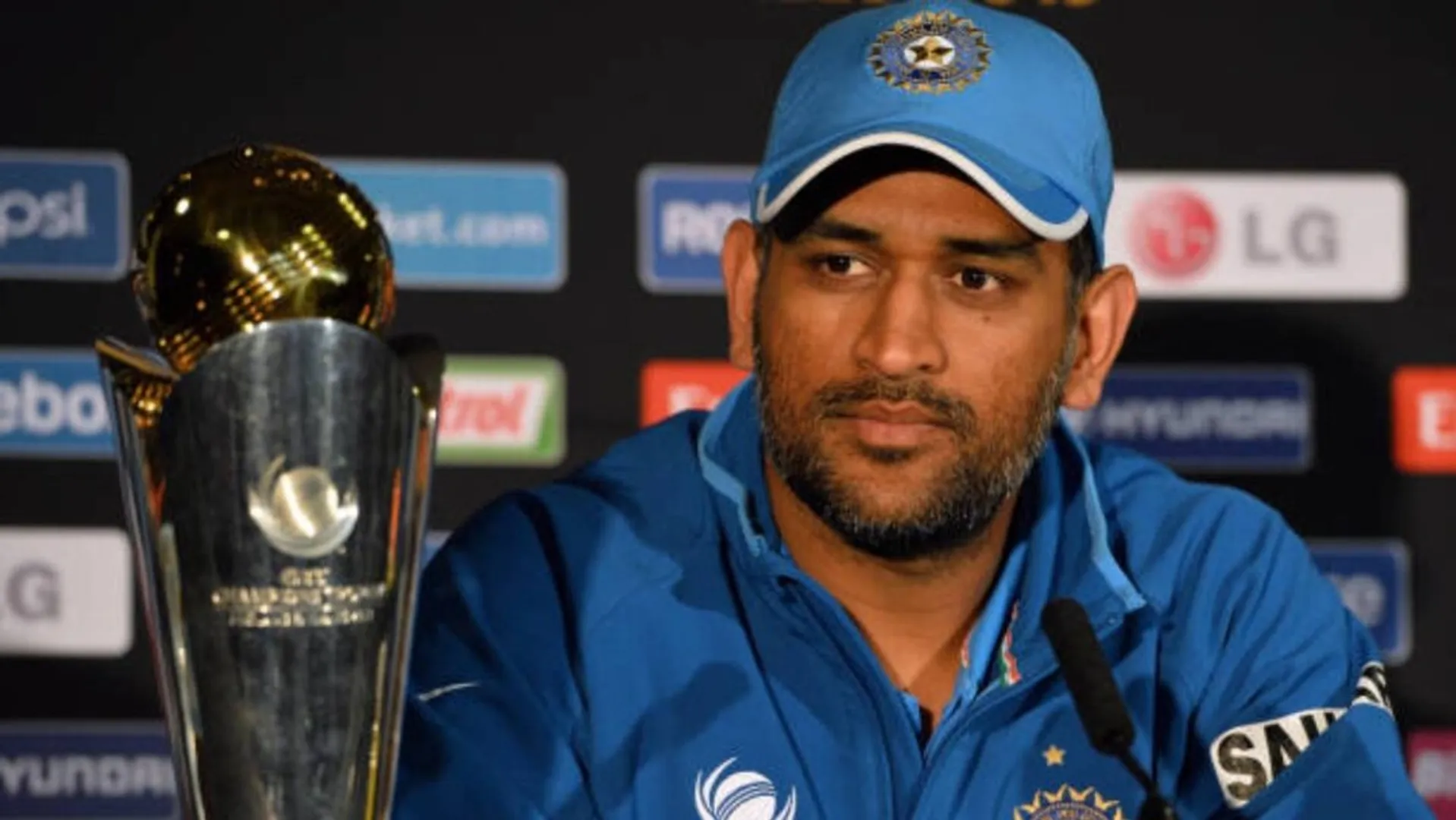 Ms Dhoni aka "Captain Cool"
