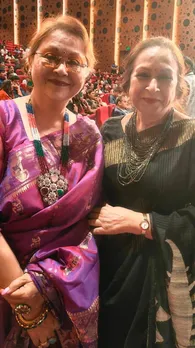 Evergreen singers--Purnima Shreshtha with Anupama Deshpande