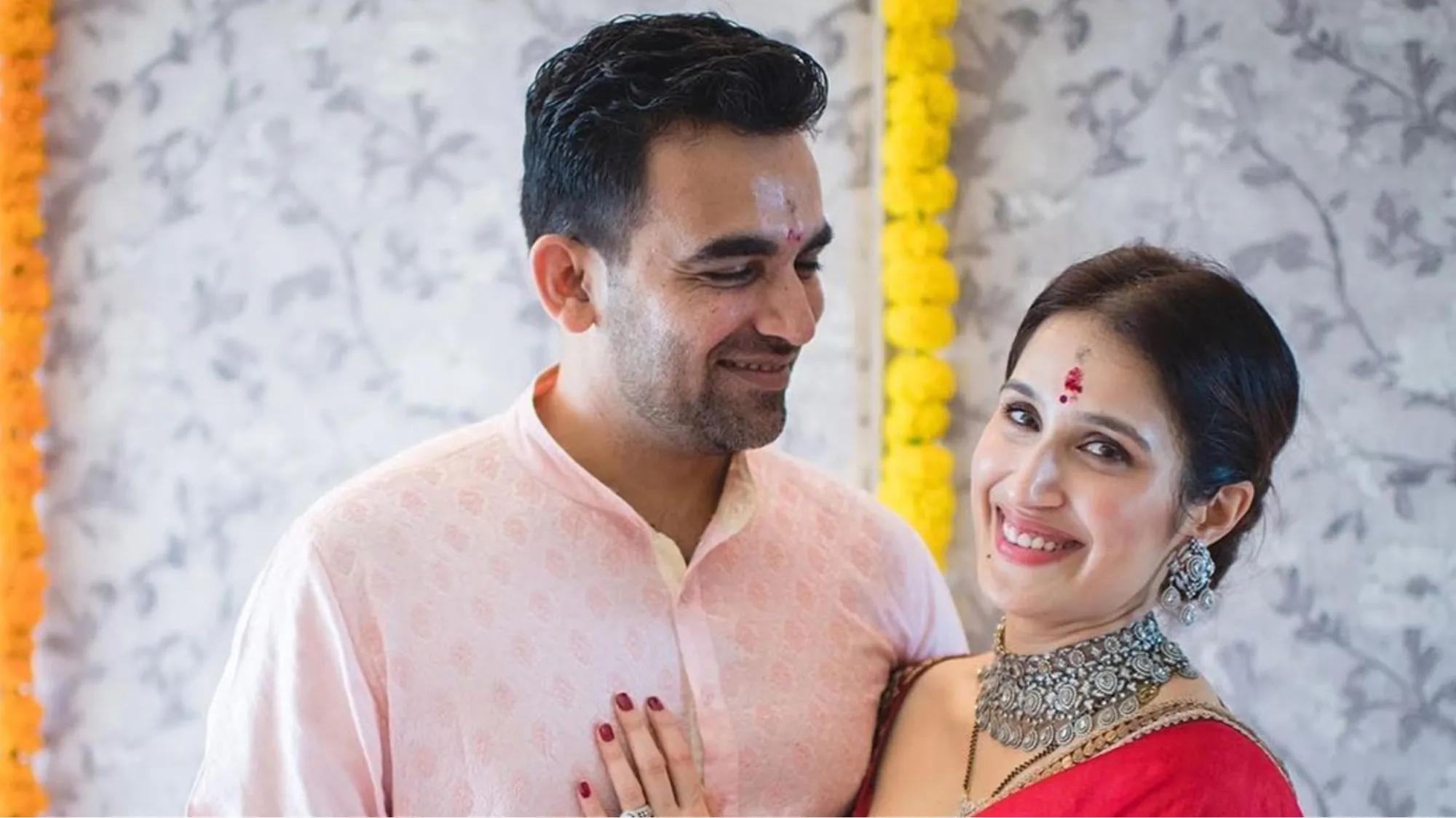 Zaheer Khan and Sagarika Ghatge
