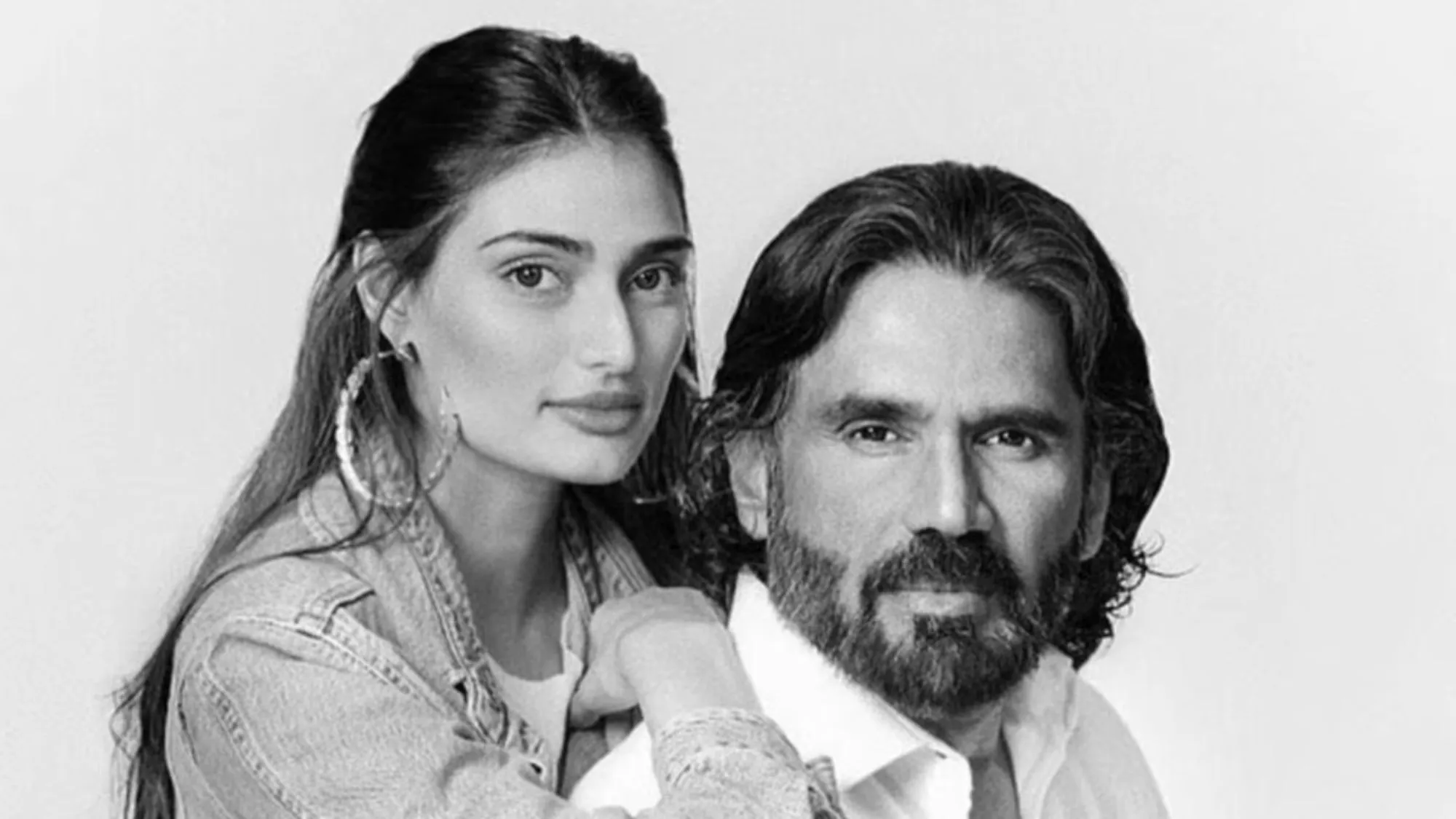 Athiya Shetty and Suniel Shetty