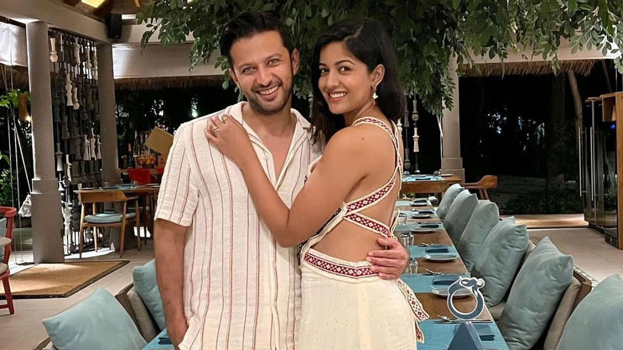 Ishita Dutta and Vatsal Sheth