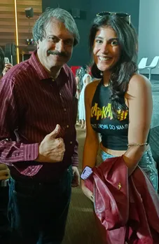 Actress-model-dancer Sonia Rathee with Chaitanya Padukone