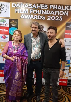 Purnima (Sushma) Shrestha, Chaitanya Padukone with actor (Master) Raju