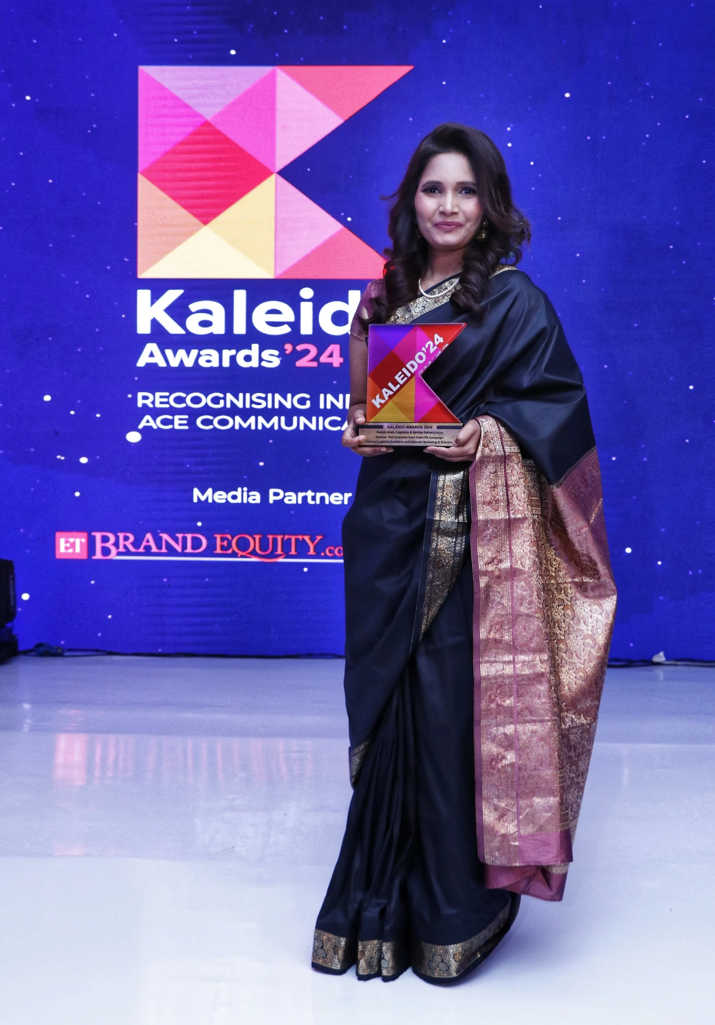 Tamanna Gupta at the Economic Times Kaleido Awards 2024