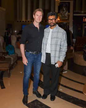 Alex O Neil with Indranil Sengupta