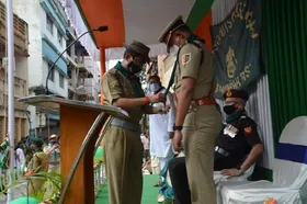 ৭৫ তম স্বাধীনতা দিবস উদযাপন করলো হাওড়ার 'Boy Scouts of Bengal'