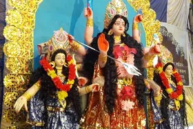 ধেনুয়ায় একদিনের দুর্গাপুজো বহু ইতিহাসের সাক্ষী