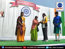 ABD Sister Nivedita Academy honored BSF jawan on 76th Republic Day