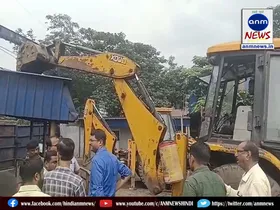 Bulldozer action in Jamuria