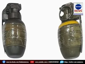 Three arrested with hand grenade