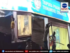 Trinamool office vandalized