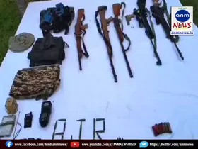 A huge cache of arms and ammunition recovered in Manipur