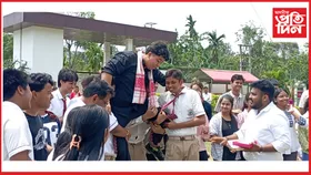 শিক্ষাৰ্থীৰ সাফল্যত উৎফুল্লিত গোলাঘাটৰ গুৰুকুল গ্ল'ৱেল একাডেমীঃ অভিনন্দ অনুষ্ঠান সম্পন্ন