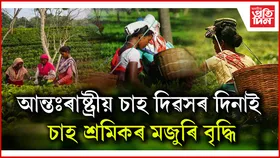 কিছু সকাহ! বৃদ্ধি পালে চাহ শ্ৰমিকৰ দৈনিক মজুৰি...
