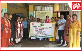 কামৰূপ মহানগৰ স্বাস্থ্য বিভাগৰ বিশ্ব পৰিৱেশ দিৱস পালন...
