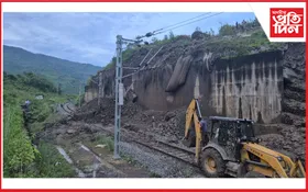 ডিমা হাছাওত পুনৰ ভূমিস্খলনঃ বাতিল কেইবাখনও যাত্ৰীবাহী ৰে'ল