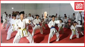 বটদ্ৰৱাত মাৱাটেকা চিটৰিঅ কাৰাটে প্ৰশিক্ষণ আৰু বেল্ট পৰীক্ষা অনুষ্ঠান