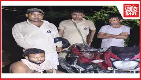 মৈৰাবাৰী আৰক্ষীৰ জালত দুটাকৈ গভাইত চুৰ