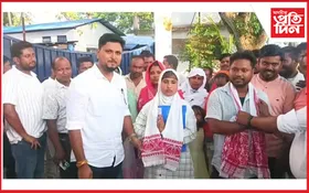 শান্তিপূৰ্ণভাৱে গঠন পাখিমৰীয়া উন্নয়ন খণ্ডৰ ৩ খনকৈ পঞ্চায়ত