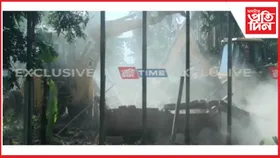 গোৱালপাৰাৰ পাইকানৰ উচ্ছেদস্থলীত উত্তপ্ত পৰিস্থিতি়