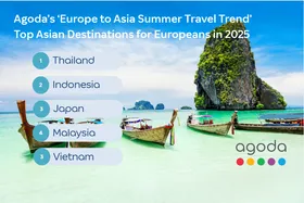 Agoda Unveils ‘Europe to Asia Summer Travel Trends’ - Thailand Tops the Charts, India Sees Rising Interest