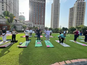 ITC Grand Central, Mumbai, Celebrated International Yoga Day with a Soulful Morning Amidst Nature