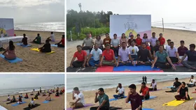 Marriott India Hotels Celebrate International Day of Yoga with 'One Earth, One Health' Theme  at Sheraton Grand Chennai Resort & Spa