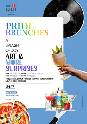PRIDE BRUNCH at The LaLiT Ashok Bangalore