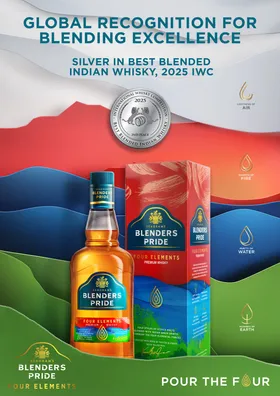 Blenders Pride Four Elements Triumphs with Silver at International Whisky Competition 2025