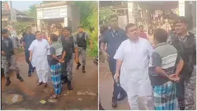 Suvendu Adhikari: জয় বাংলা বনাম জয় শ্রীরাম স্লোগানে উত্তাল বাংলা! শুভেন্দুর কনভয়ের সামনে TMC সমর্থকের শোরগোল ফেলা কাণ্ড