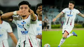 Mohun Bagan Super Giant: বিধ্বংসী থাপা, আগুন জেমি! প্রথমার্ধে জোড়া গোল দাগল মোহনবাগান