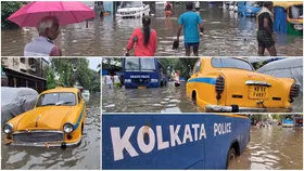 West Bengal Weather: নিম্নচাপের বৃষ্টিতে নাস্তানাবুদ শহর থেকে জেলা, রাস্তা যেন নদী, দক্ষিণবঙ্গে 'রেড অ্যালার্ট'