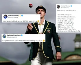 'Wow that's good decision' - Fans react as Pat Cummins officially unveiled as captain of SRH ahead of IPL 2024
