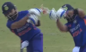 ‘Ye helicopter nahi, Kohlicopter shot hai’- Fans laud Virat Kohli as he plays MS Dhoni-like helicopter shot in the 3rd ODI against Sri Lanka