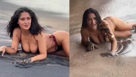 58-Year-Old Salma Hayek sizzles in Smokin’ Hot Bikini Shoot; Video –