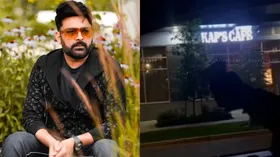 Kapil Sharma’s Cafe in Canada Attacked in Shooting Incident; Shocking Visuals –