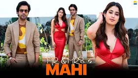 Gorgeous Janhvi Kapoor & Rajkummar Rao At Mr. And Mrs. Mahi's Promotional Event