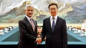 Jaishankar meets Chinese VP, stresses mutual gains from normalised ties
