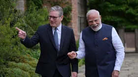 British PM Starmer hosts PM Modi at Chequers