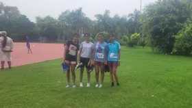 DPS RK Puram girls win gold in relay race at zonal athletics meet