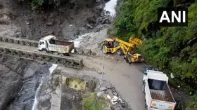 Bridge built to restore connectivity between Uttarkashi and Harshil