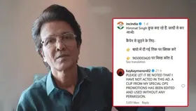 Kay Kay Menon slams Congress for misusing his video for 'vote chori' campaign